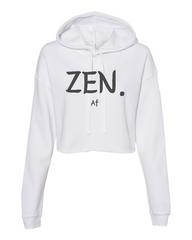 Zen AF- Fleece Cropped Hoodie