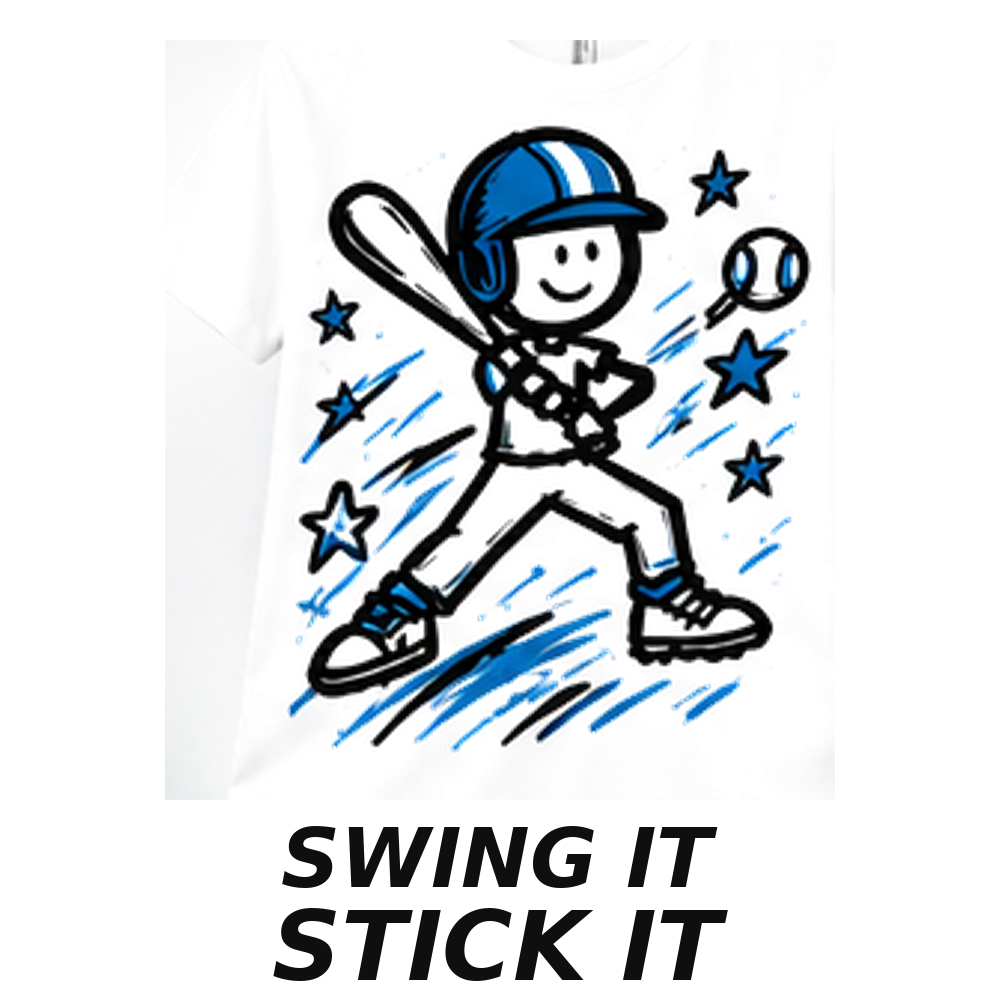 Stickteez Boys Baseball graphic