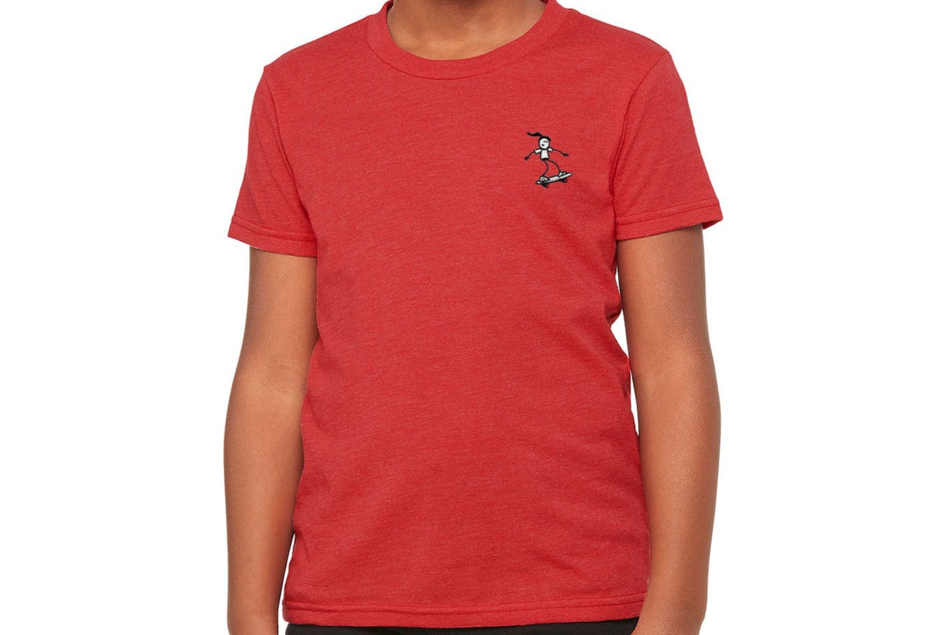 Girls Skateboard Crew Neck