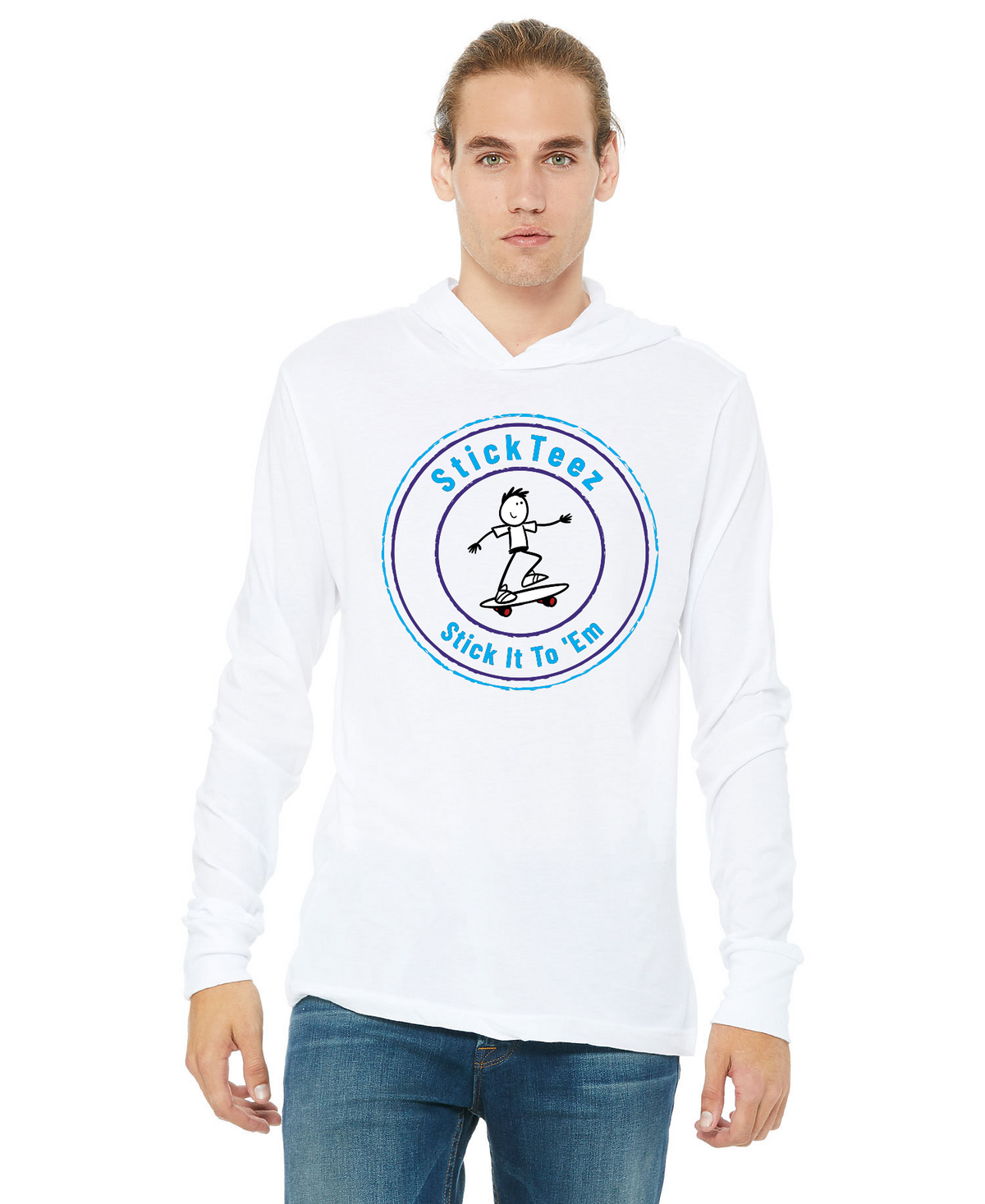 Adult  White Hoodie